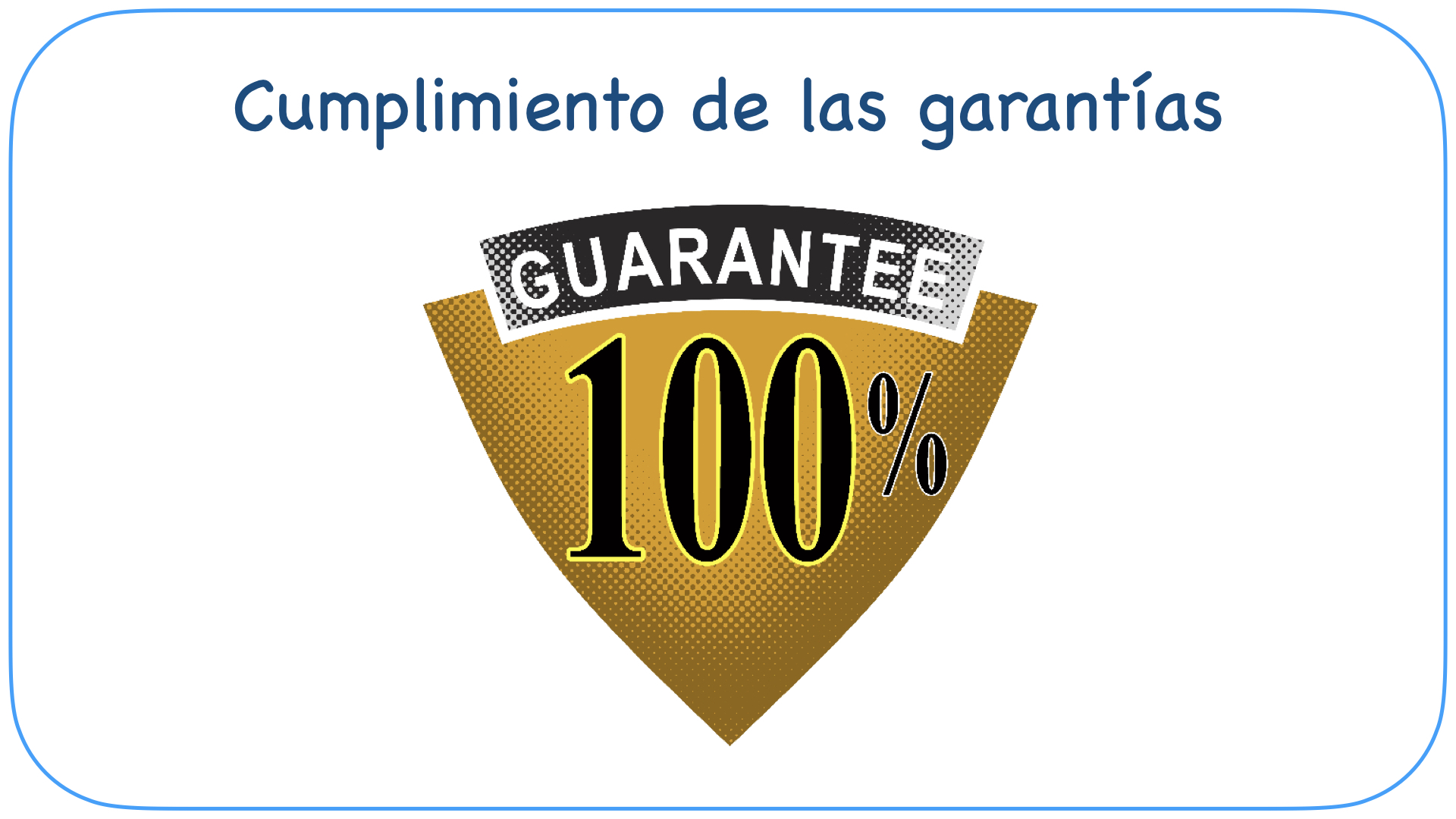 L-3.10 Im Cumplimiento de garantías