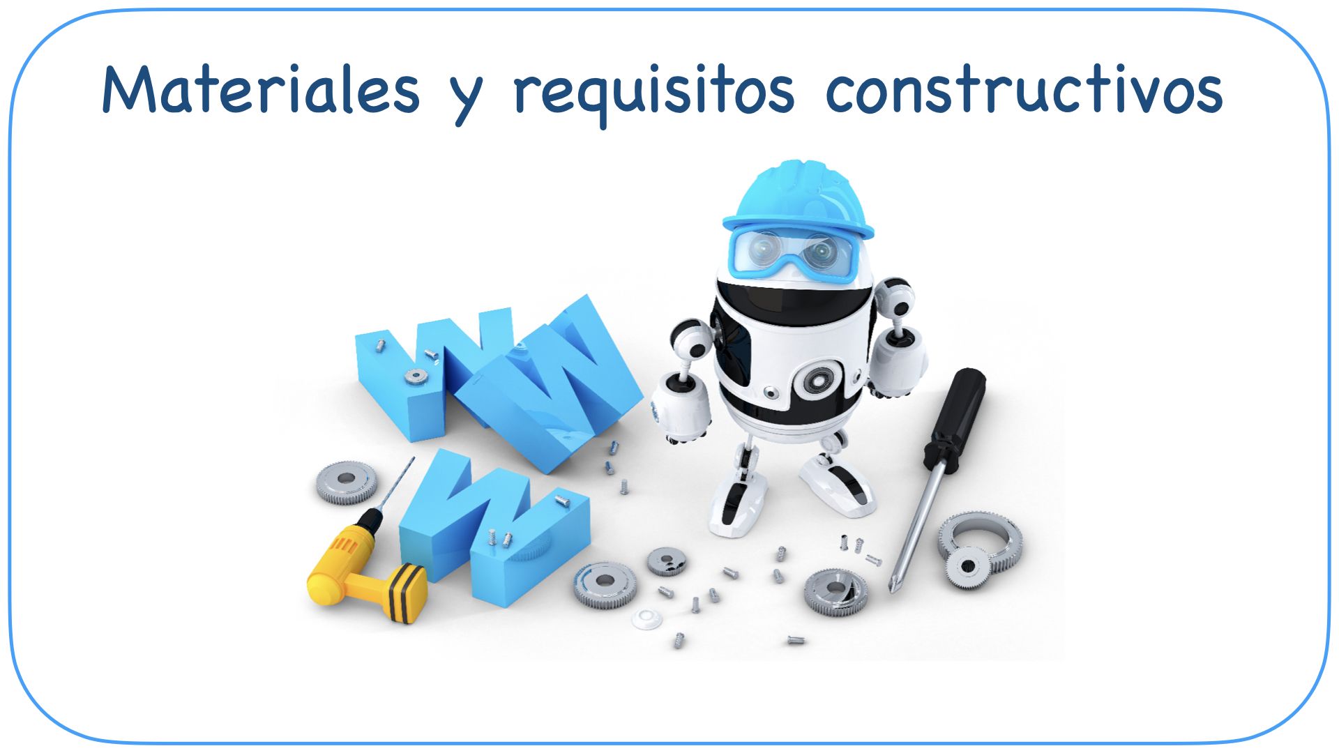 L-3.7 Im Materiales y requisitos constructivos